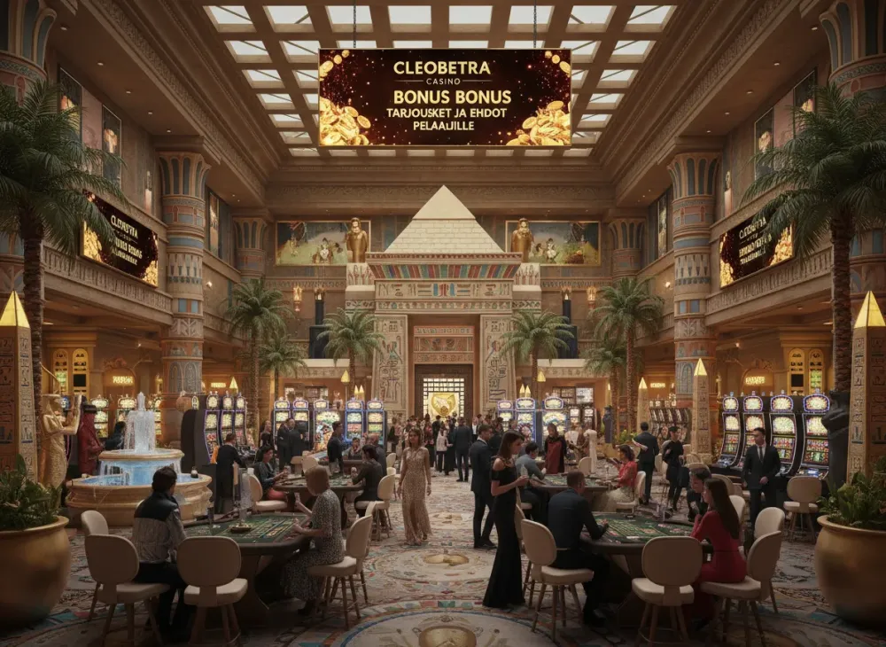 Cleobetra casino bonus tarjoukset ja ehdot pelaajille
