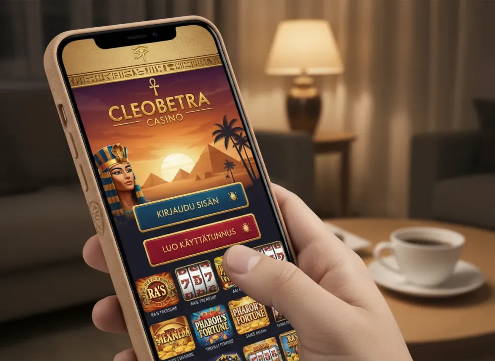 Cleobetra login ohje ja käyttäjätunnuksen luominen